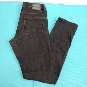 Lucky Brand 110 Skinny Men's Jeans Stretch - Black Rinse Sz 32 X 32